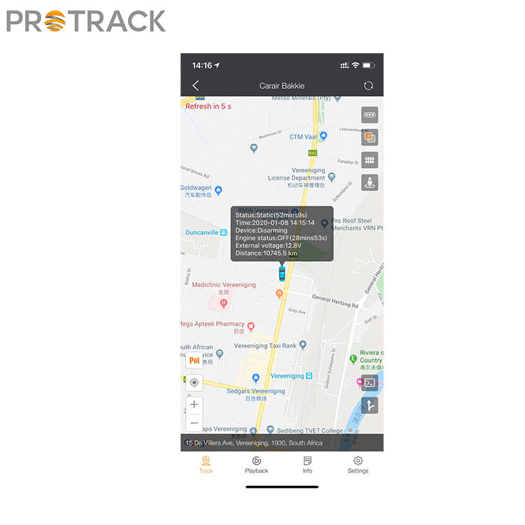 IOS og Android APP Tracking Software