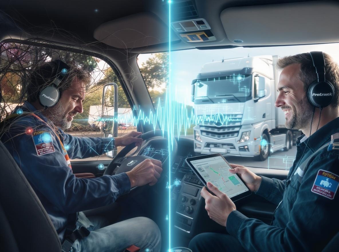 Forbedring av lastebilsjåføroppbevaring med Protrack GPS -sporingsteknologi