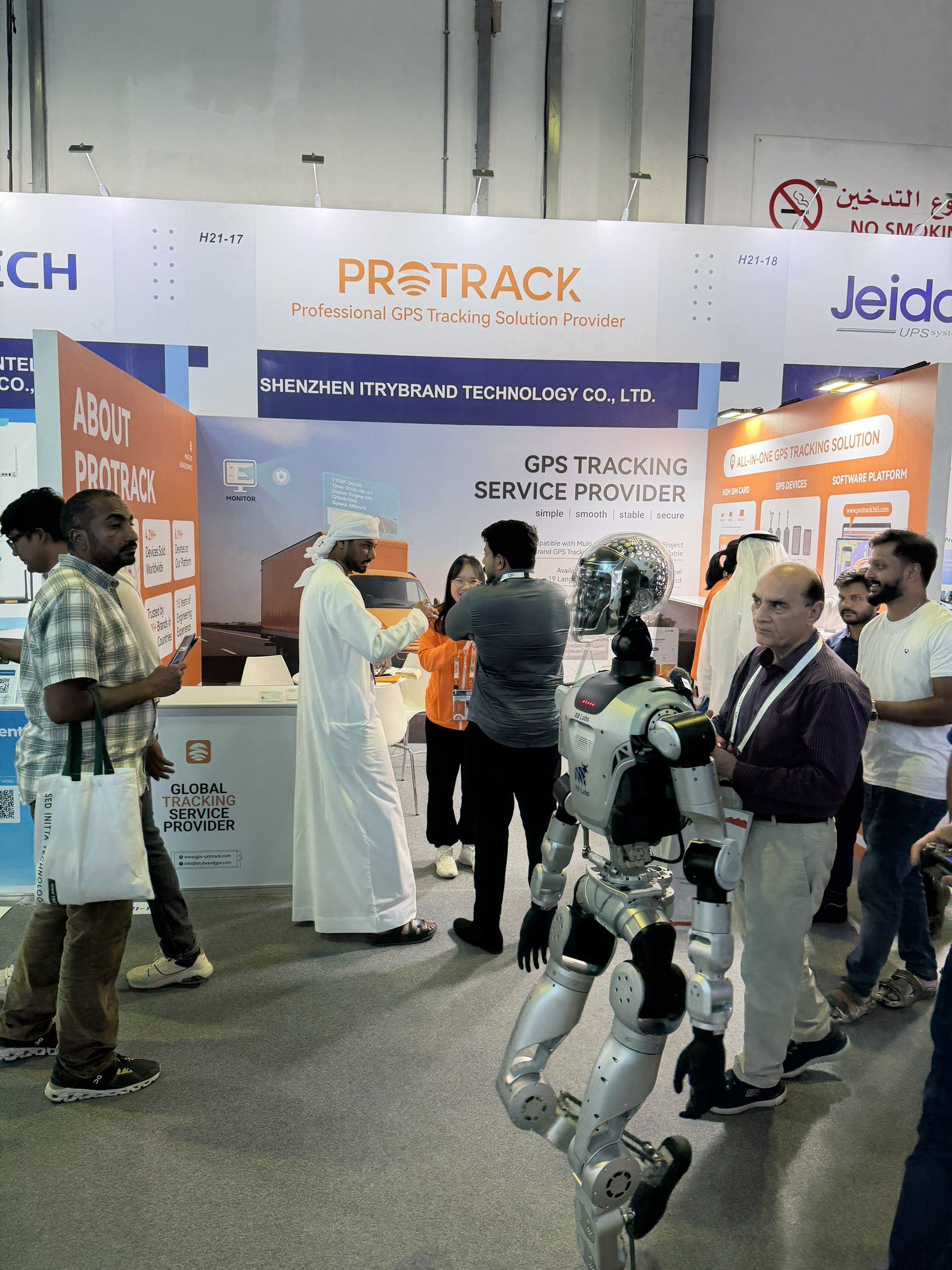 En rungende suksess! Protrack avslutter en fantastisk uke på GITEX GLOBAL i Dubai